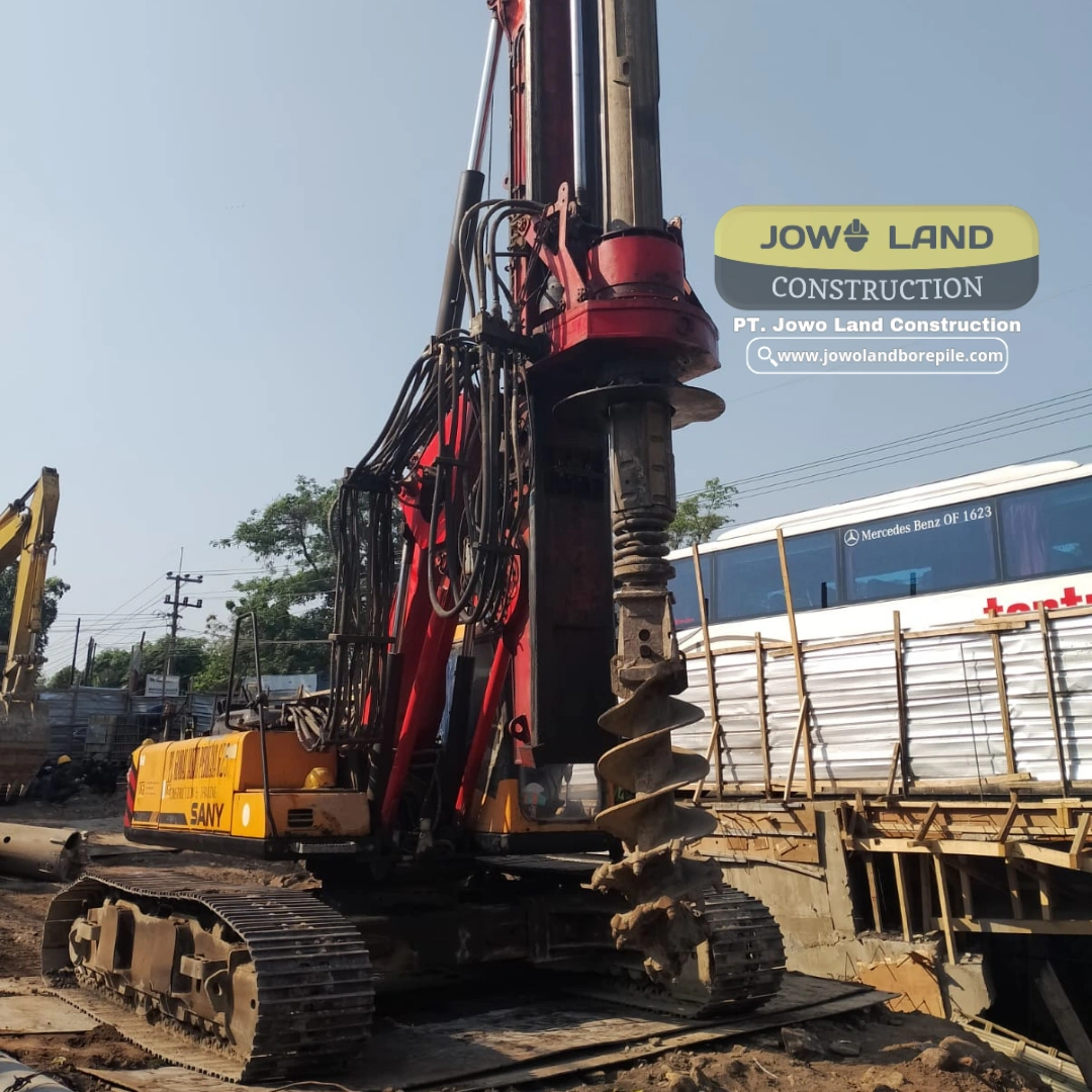 Kontraktor jasa bored pile PT. Jowo Land Construction